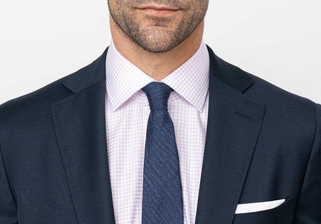 The Pink Windale Check Dress Shirt Dress Shirt- Ledbury