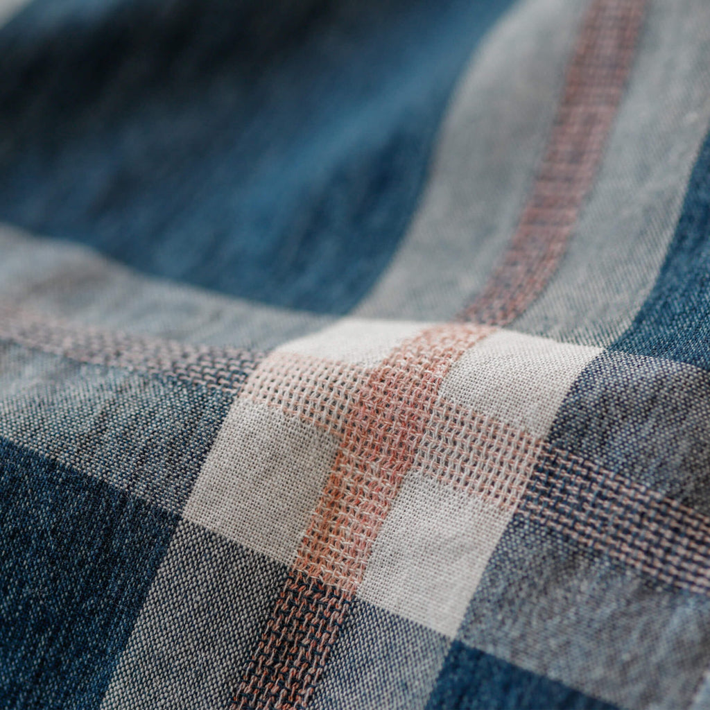 The Cadet Blue Rawls Plaid Custom Shirt Custom Casual Shirt- Ledbury