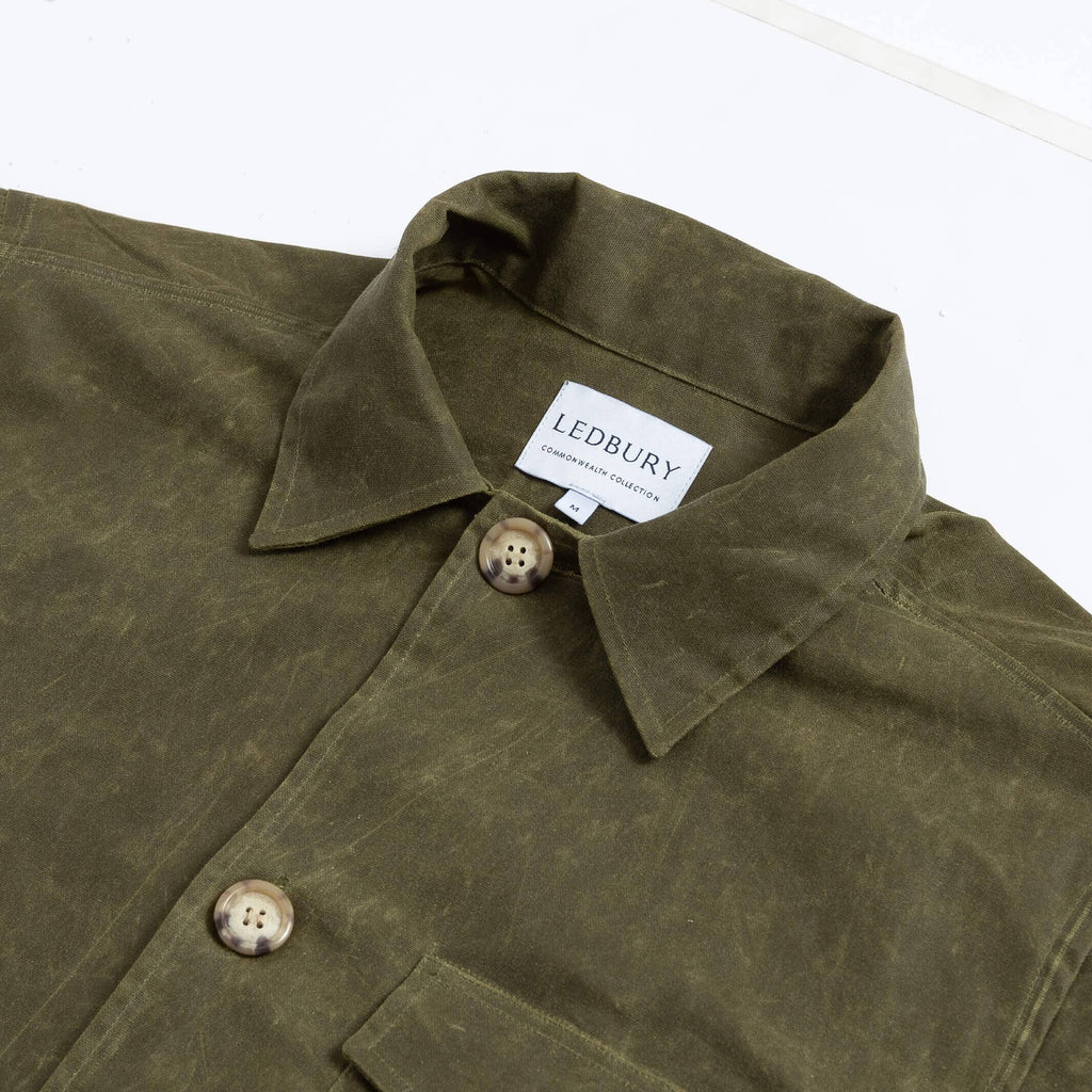 The Richmond Waxed Jacket Sport Coat- Ledbury