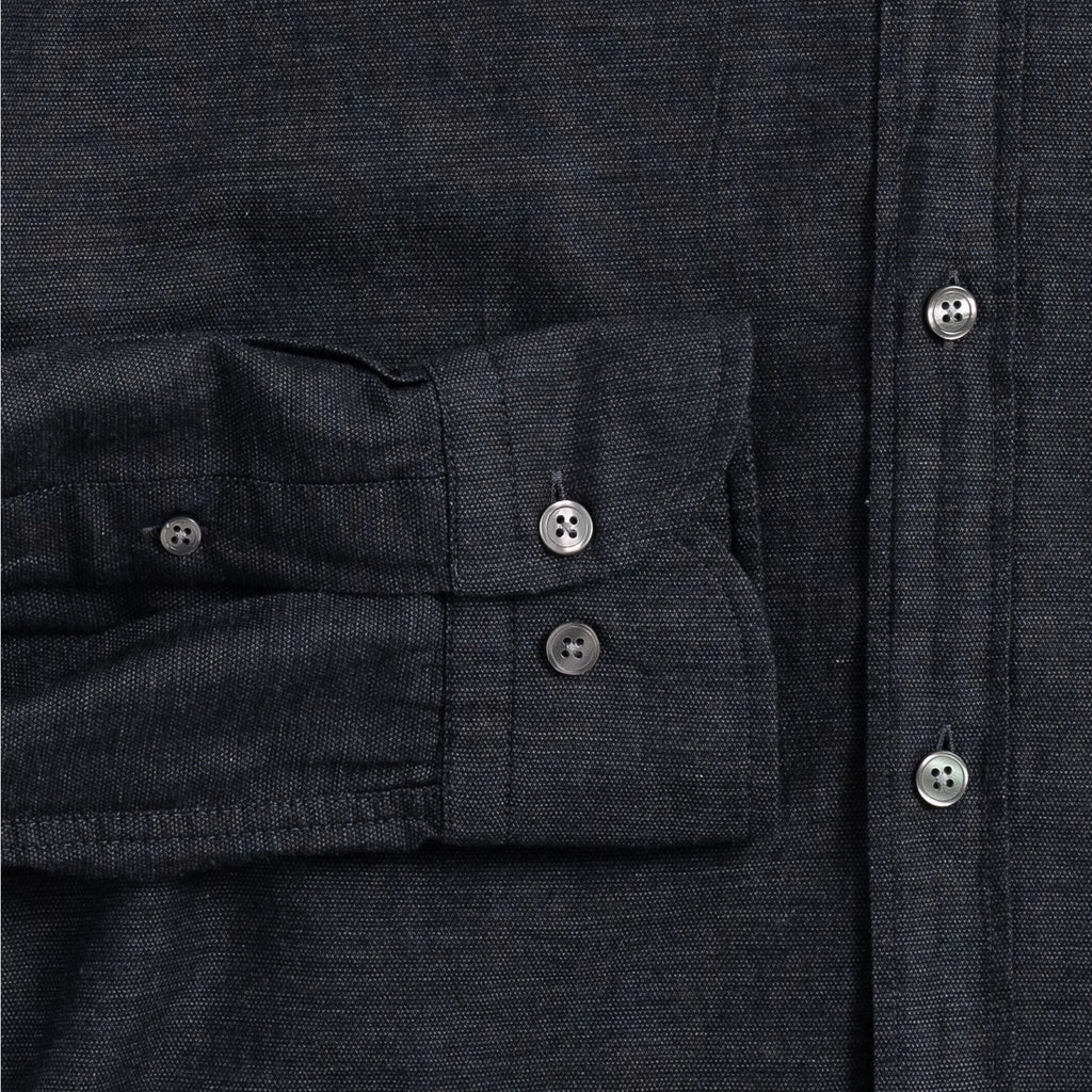 The Charcoal Vaughan Pinpoint Soft Shirt Dress Shirt- Ledbury