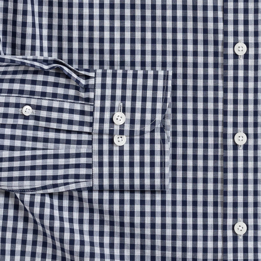 The Vintage Navy Harcourt Custom Shirt Custom Casual Shirt- Ledbury