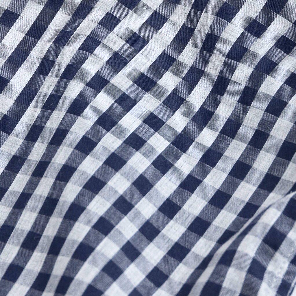 The Vintage Navy Harcourt Custom Shirt Custom Casual Shirt- Ledbury