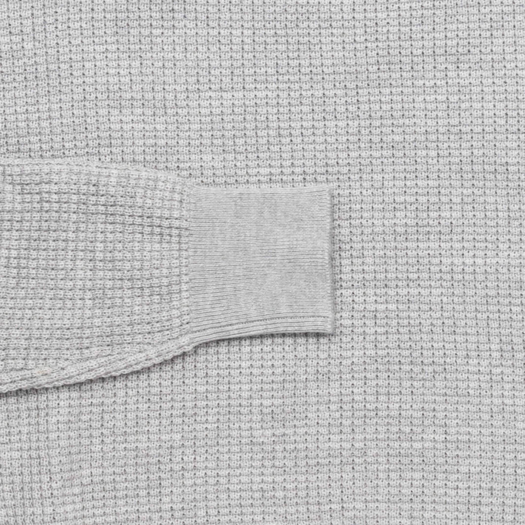 The Light Grey Heather Walden Thermal Crew Sweater Sweater- Ledbury