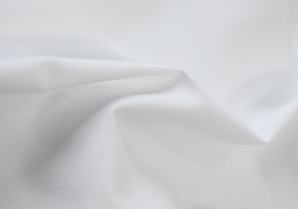 The White Astor Poplin Dress Shirt Dress Shirt- Ledbury