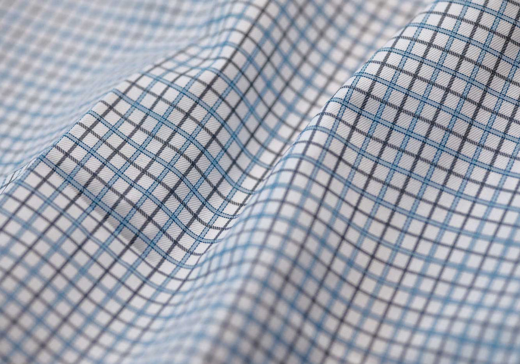 The Olive Wickham Tattersall Custom Shirt Custom Dress Shirt- Ledbury