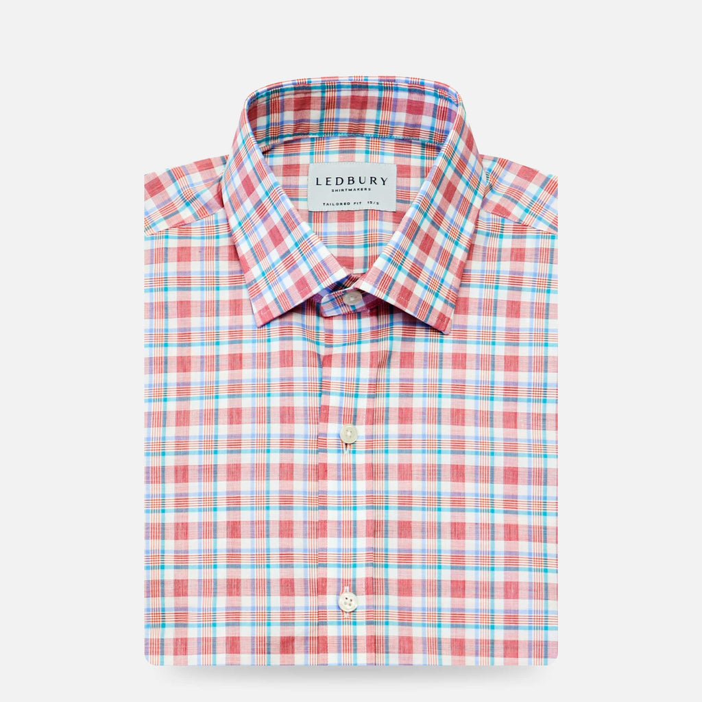 The Red Winstead Plaid Casual Shirt Casual Shirt- Ledbury