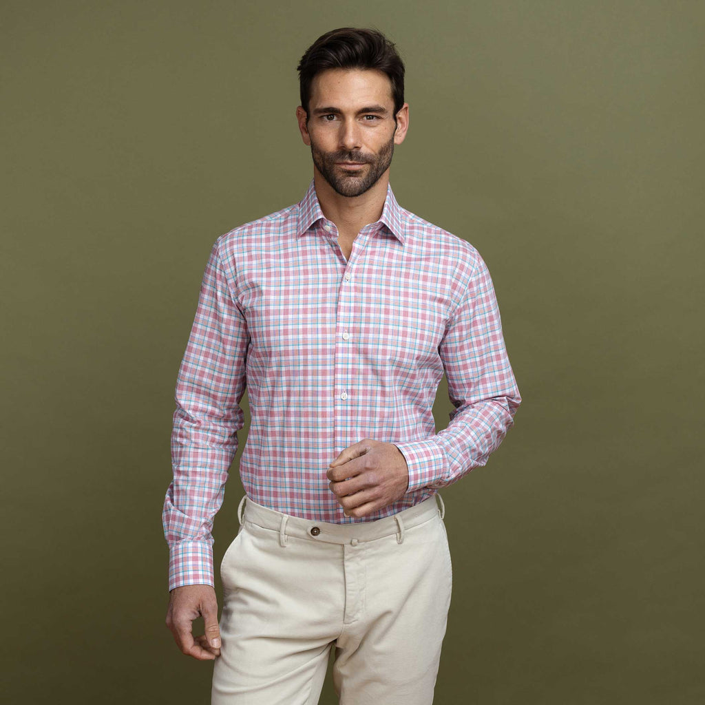 The Red Winstead Plaid Casual Shirt Casual Shirt- Ledbury