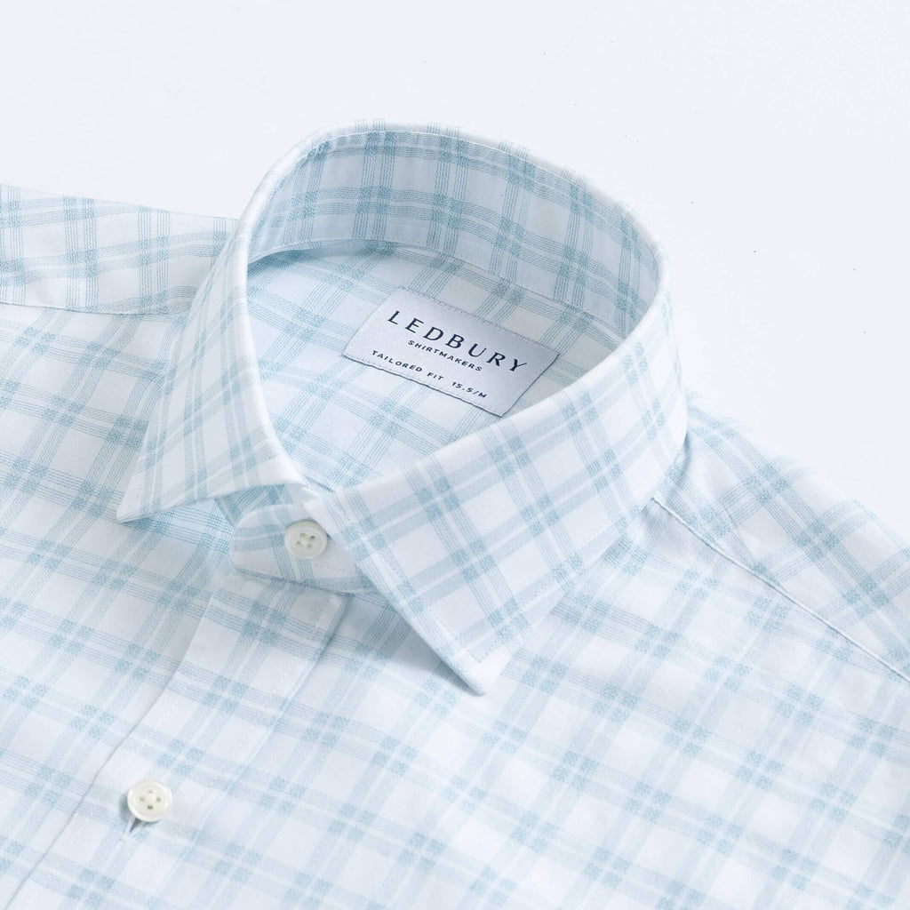 The Green Ellis Plaid Custom Shirt Custom Casual Shirt- Ledbury