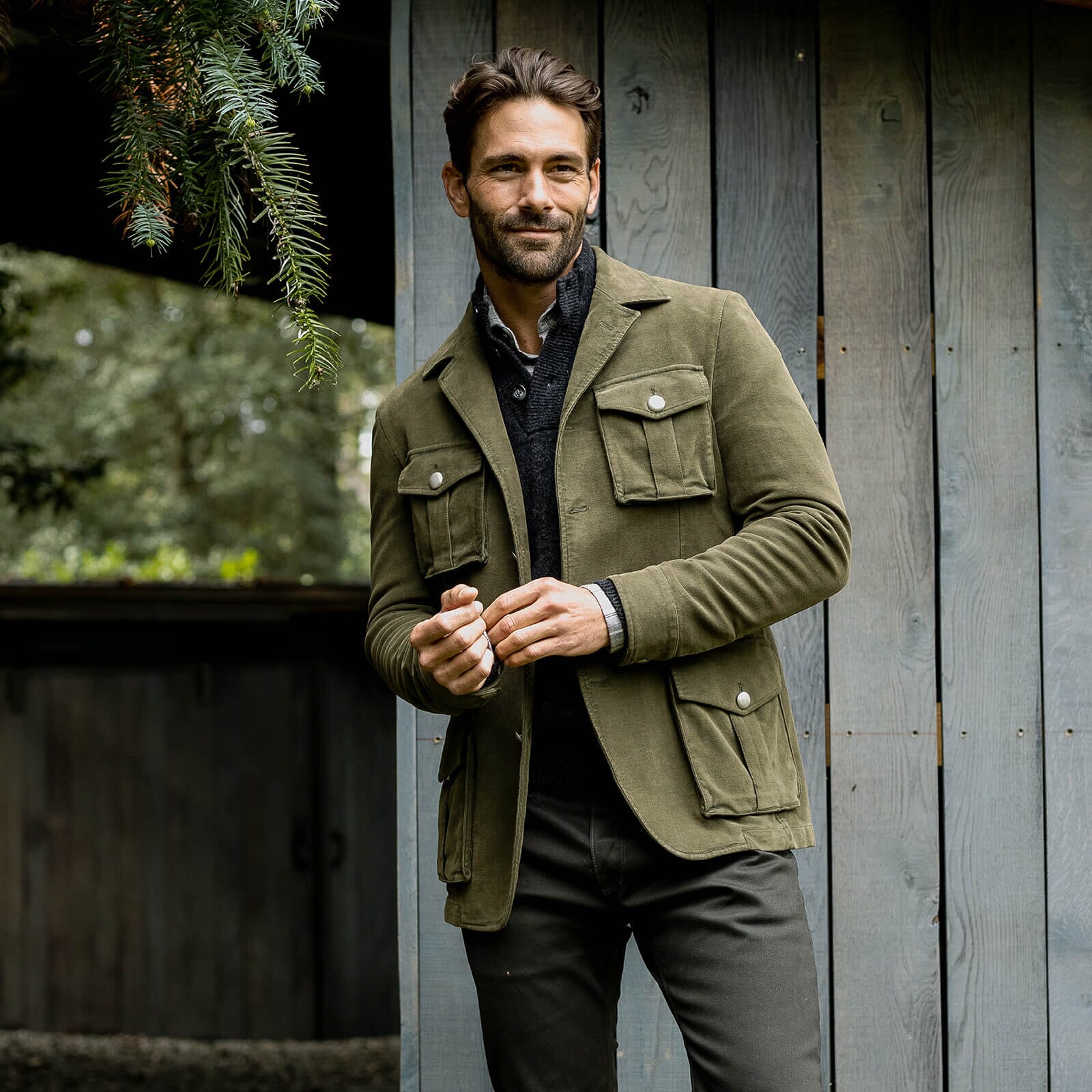 The Olivine Ellory Safari Jacket – Ledbury