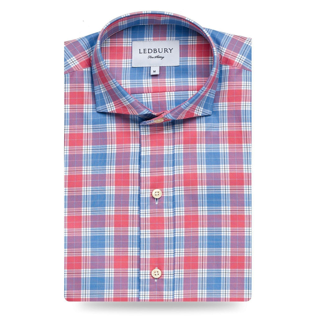 The Blue Thorton Check Casual Shirt Casual Shirt- Ledbury
