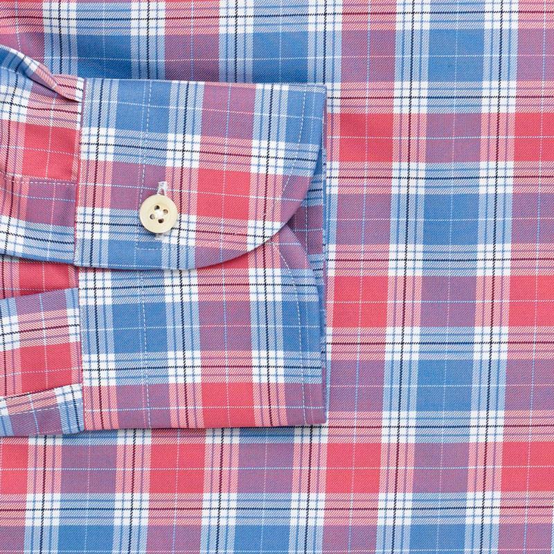 The Blue Thorton Check Casual Shirt Casual Shirt- Ledbury