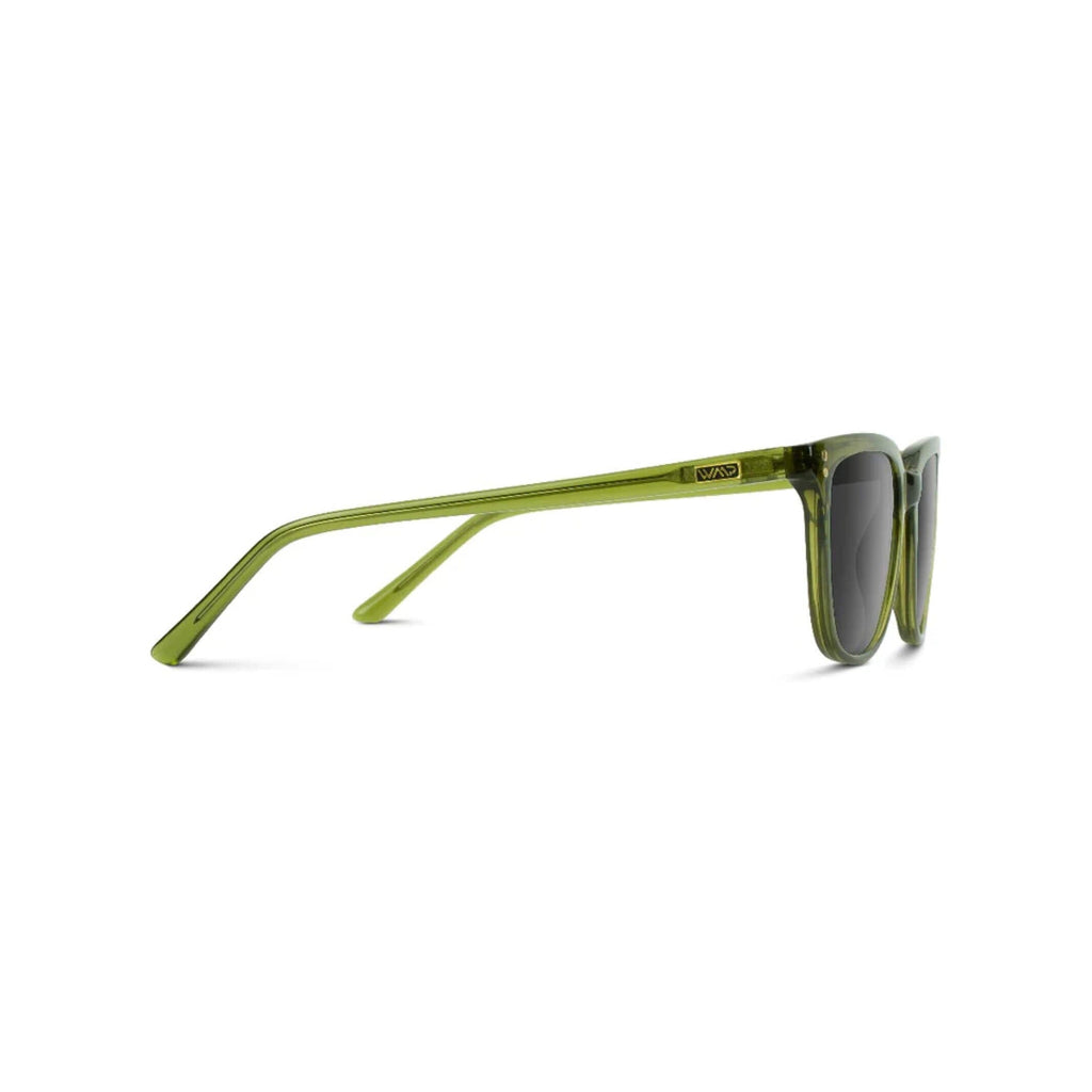 WMP Crystal Green Abner Square Sunglasses Sunglasses- Ledbury