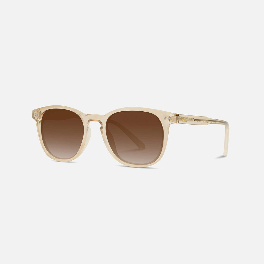 WMP Brown Carter Round Sunglasses Sunglasses- Ledbury