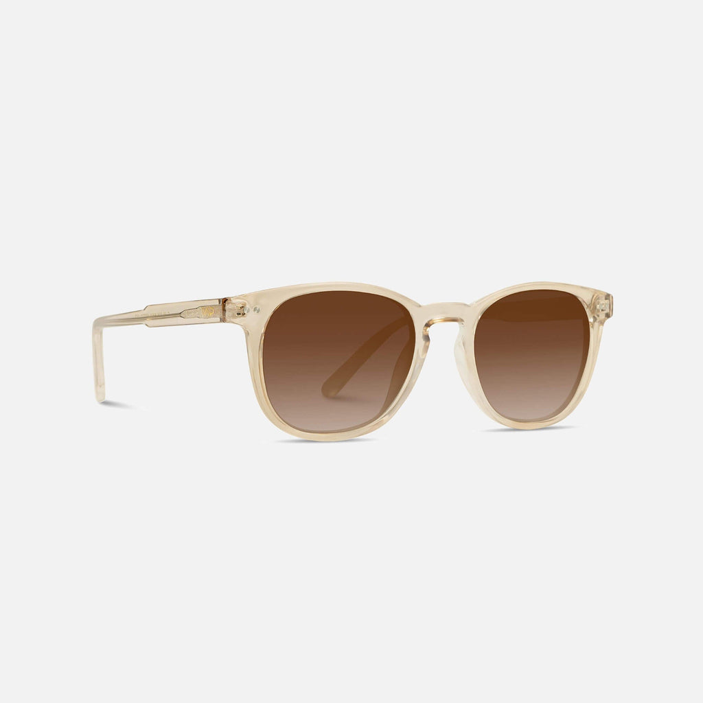 WMP Brown Carter Round Sunglasses Sunglasses- Ledbury