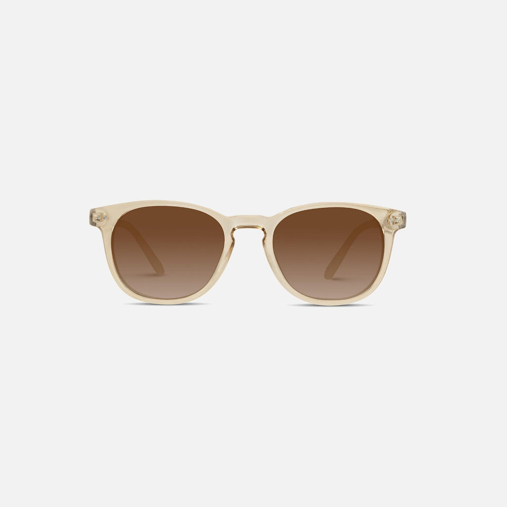 WMP Brown Carter Round Sunglasses Sunglasses- Ledbury