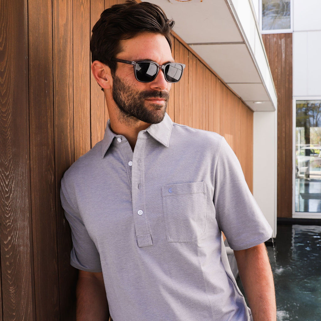 WMP Drift Grey Abner Square Sunglasses Sunglasses- Ledbury