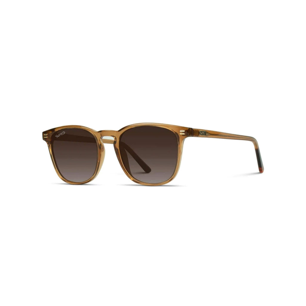 WMP Crystal Brown Nick Square Sunglasses Sunglasses- Ledbury