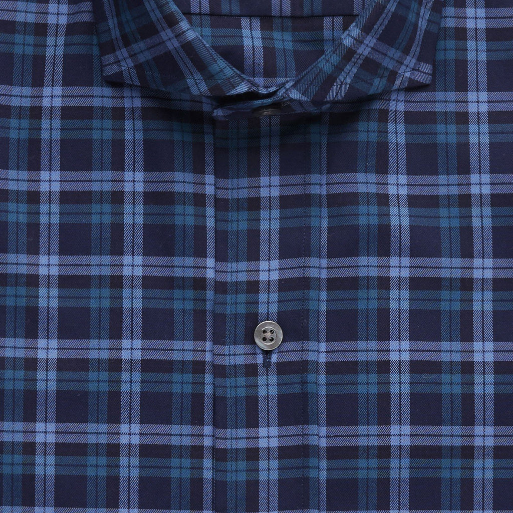 The Blue Goode Plaid Casual Shirt Casual Shirt- Ledbury