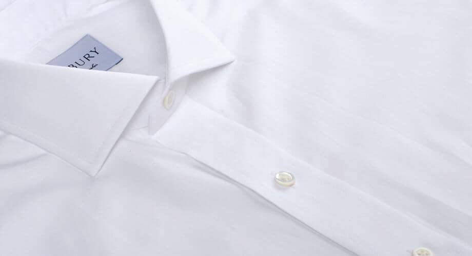 The White Poplin 120 Dress Shirt Legacy Supercore- Ledbury