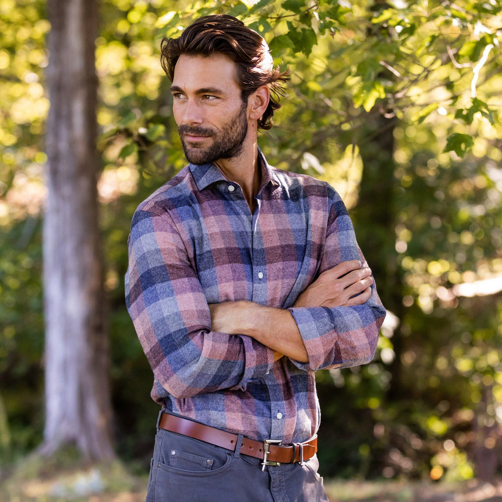 The Apricot Hartmann Flannel Casual Shirt Casual Shirt- Ledbury