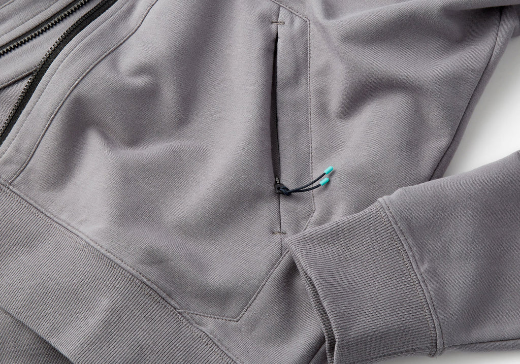 Myles Apparel Fog ACTive Knit Hoodie Knit- Ledbury