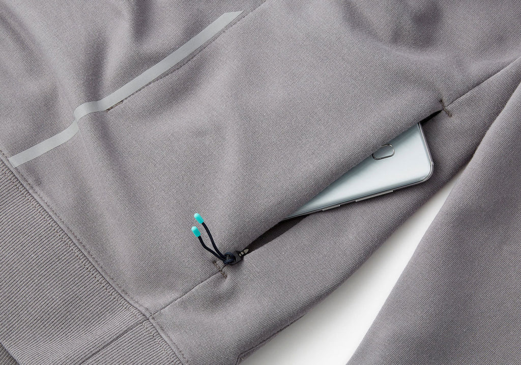 Myles Apparel Fog ACTive Knit Hoodie Knit- Ledbury