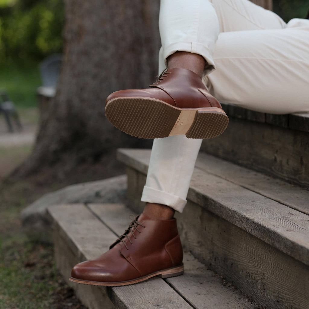 Nisolo Brandy Everyday Chukka Boot Footwear- Ledbury