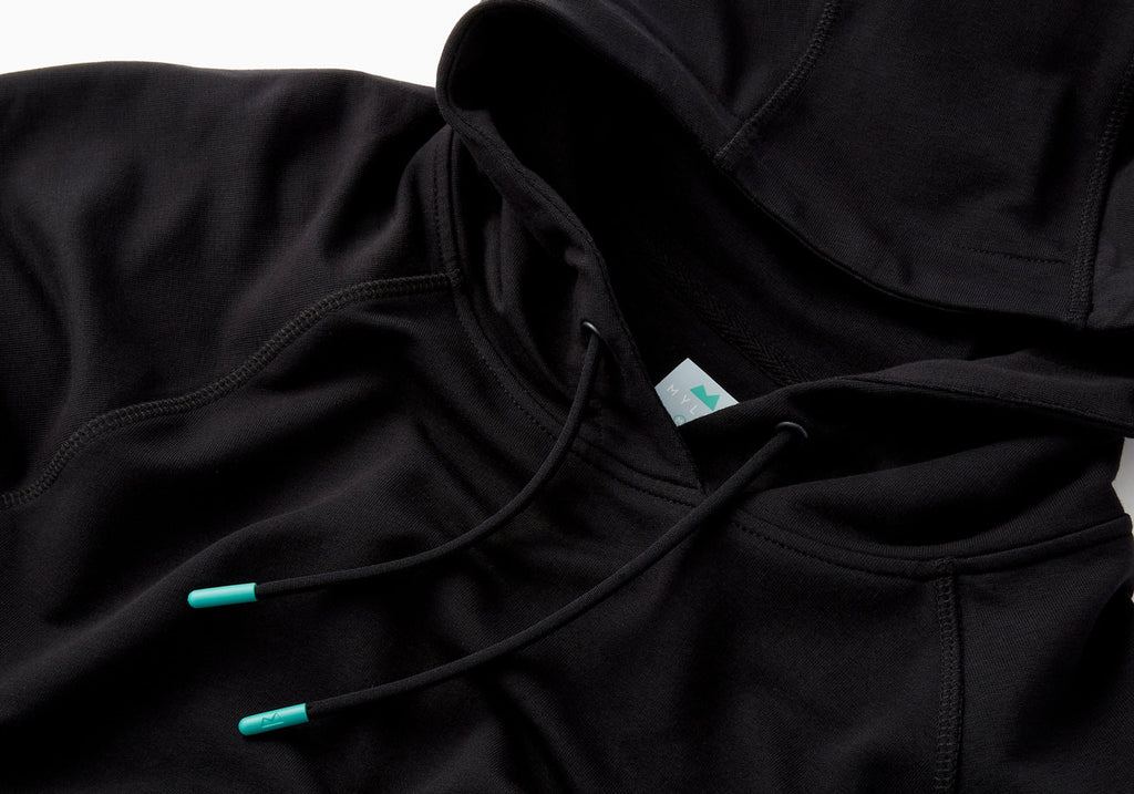 Myles Apparel Coal ACTive Knit Pullover Hoodie Knit- Ledbury