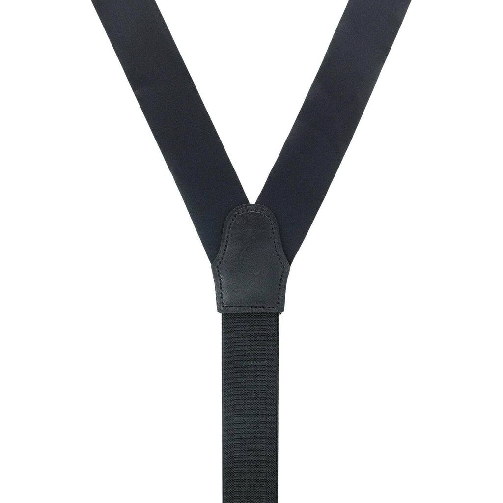 Trafalgar Sutton Black Silk Formal End Braces Formal Braces- Ledbury