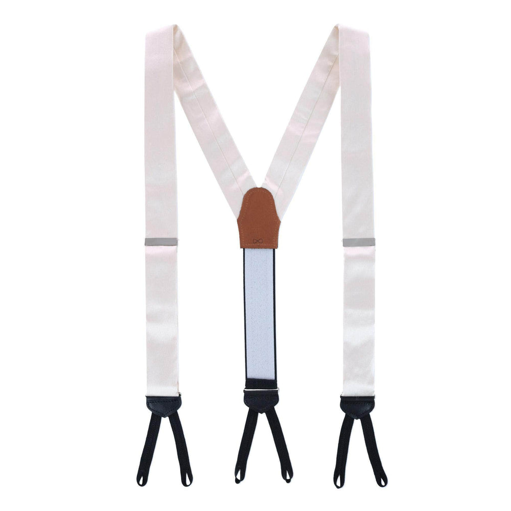 Sutton Solid Color Silk Formal End Braces Formal Braces- Ledbury