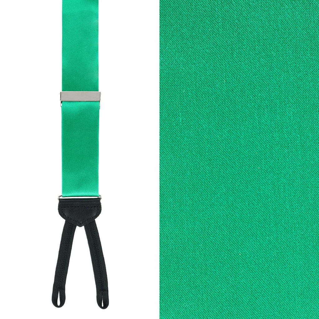 Sutton Solid Color Silk Formal End Braces Formal Braces- Ledbury