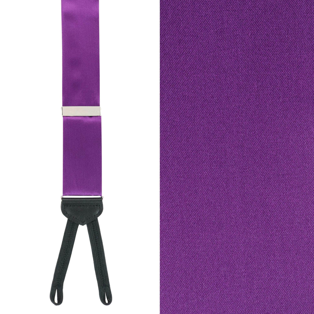 Sutton Solid Color Silk Formal End Braces Formal Braces- Ledbury