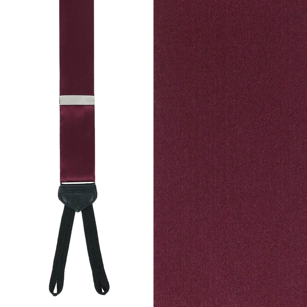 Sutton Solid Color Silk Formal End Braces Formal Braces- Ledbury