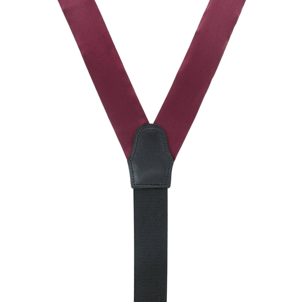 Sutton Solid Color Silk Formal End Braces Formal Braces- Ledbury
