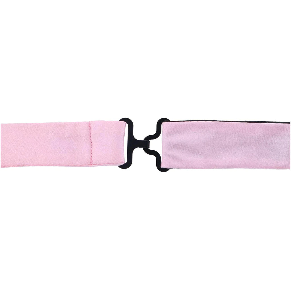 Trafalgar Sutton Pink Silk Bow Tie Bowtie- Ledbury