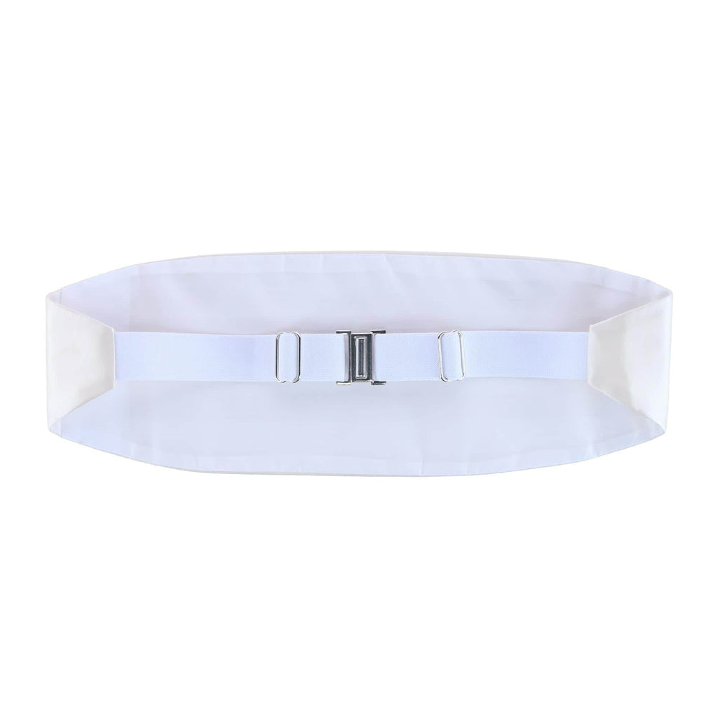 Trafalgar Sutton Ivory Silk Cummerbund Cummerbund- Ledbury